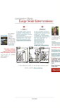 Mobile Screenshot of largescaleinterventions.com